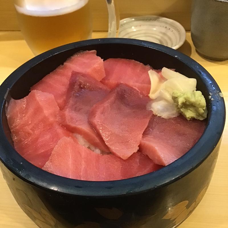 中とろ丼(大和水産 三河島店 （ダイワスイサン）)
