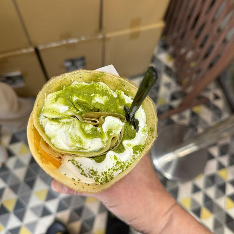 濃厚抹茶ミルク(クレープゴリラ )