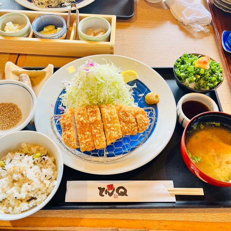 赤城豚ねぎおろしかつ定食(とんＱ 水戸千波店 （とんきゅう）)