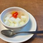 杏仁豆腐(食事処 葵)