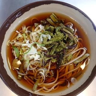 山菜そば(JR長野駅 新幹線 そば店 )