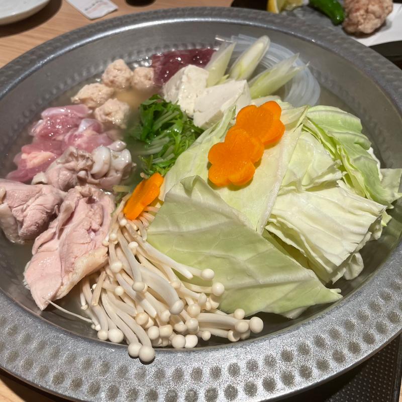 水炊き(水たき　博多華味鳥)