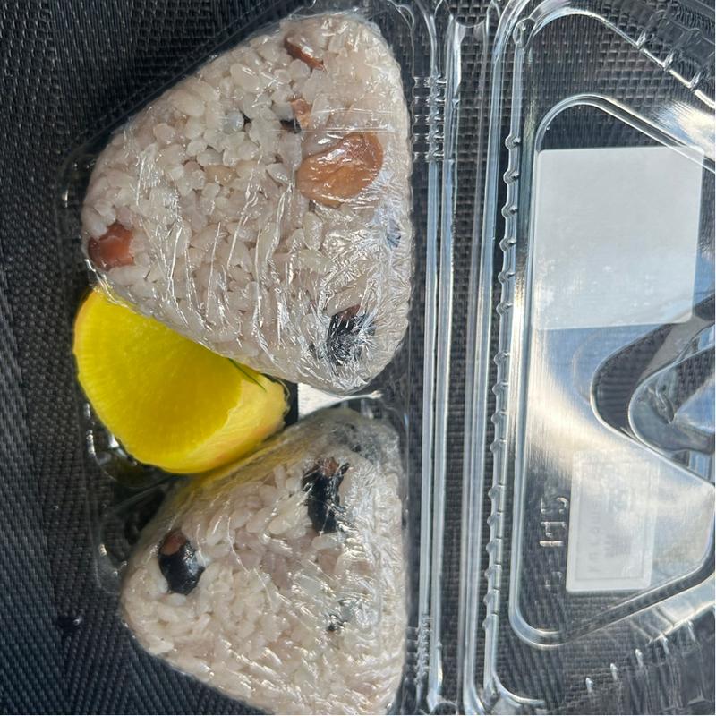 黒豆おにぎり(道の駅 京丹波 味夢の里)