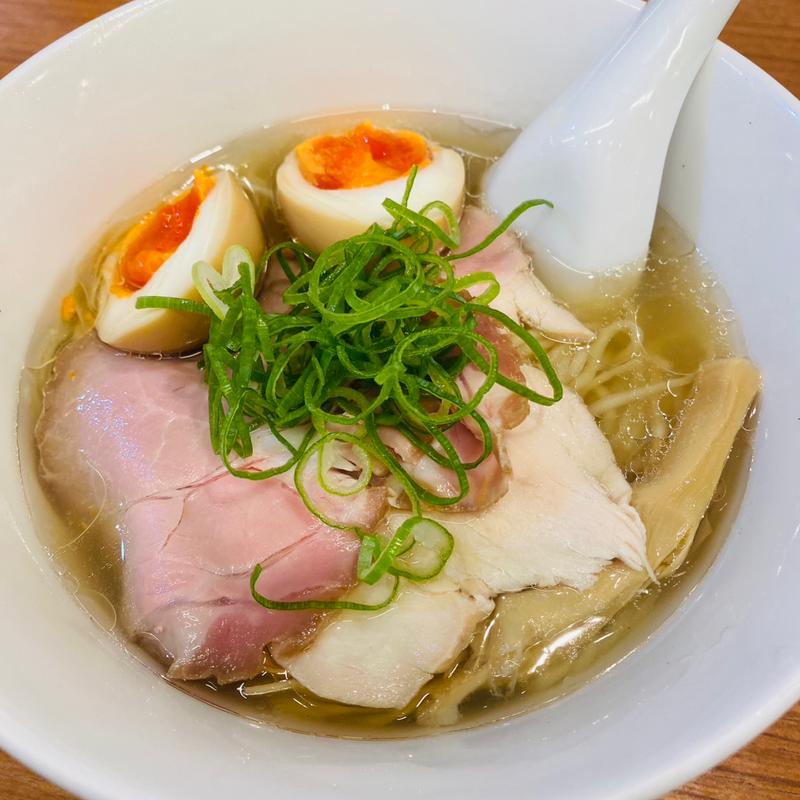 特製塩らぁ麺(らぁ麺 時は麺なり 経堂店)