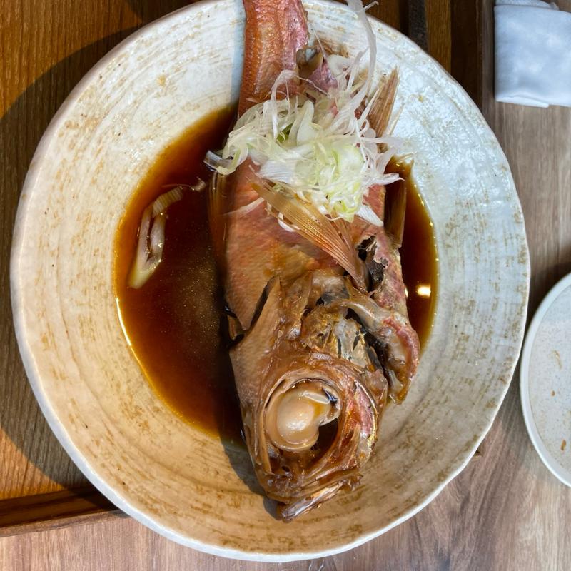 金目鯛煮付け(熱海おさかな・大食堂)