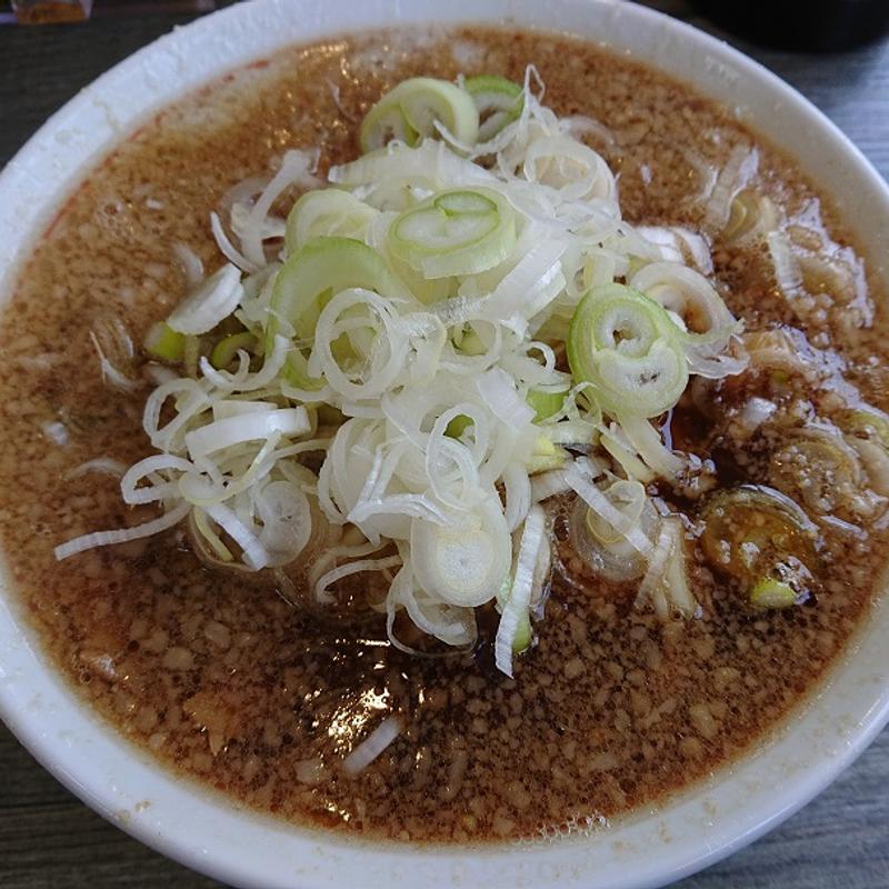 背脂 中華そば 並 ＋ ネギ(ラーメン長瀬)