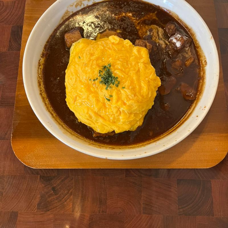 ビーフシチューオムライス(星乃珈琲店宇都宮鶴田店 )