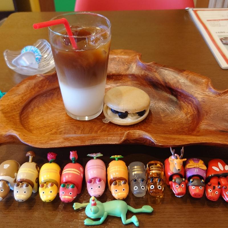 カフェラテ　最中(お米と発酵 Cafe&Shop nda焙)