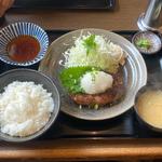 おろしポン酢ハンバーグ定食