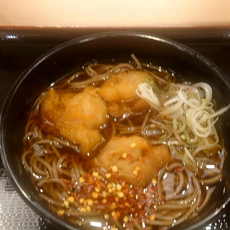 唐揚げそば(よもだそば 有楽町店)