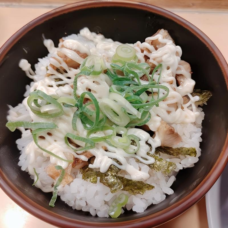 ミニチャーマヨ丼(天地人ラーメン２号店)