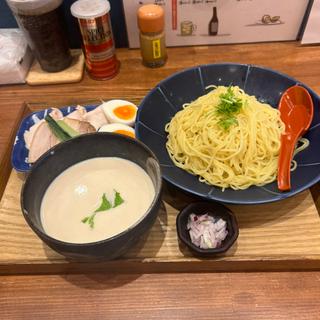 冷やし鶏白湯　つけめん(濃厚鶏白湯らーめん 柚葉)