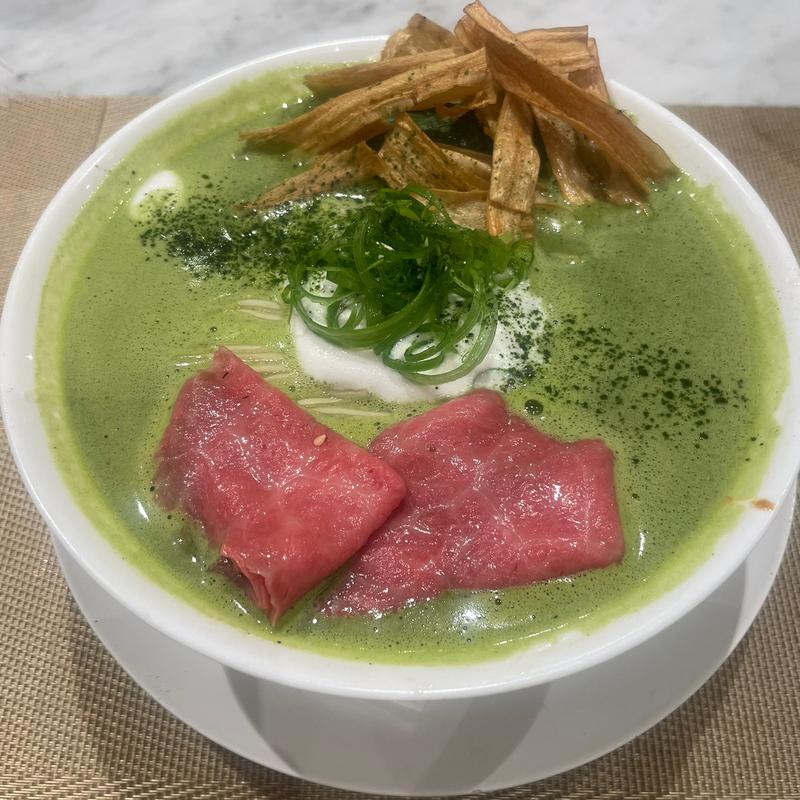 抹茶鶏白湯らぁめん(メンショー サン フランシスコ （MENSHO SAN FRANCISCO）)