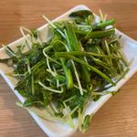 空芯菜の青菜炒め