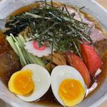 冷やしラーメン 大盛(麺食処 じゅんちゃん家(げ))