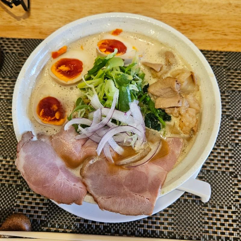 鶏豚ラーメン(麺や　壱)