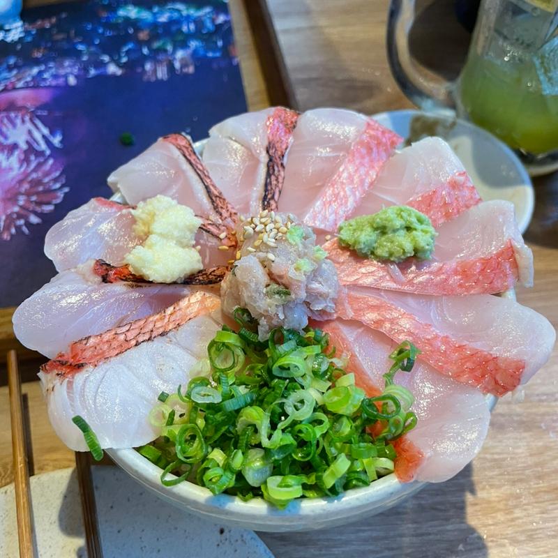 金目鯛丼(熱海おさかな・大食堂)