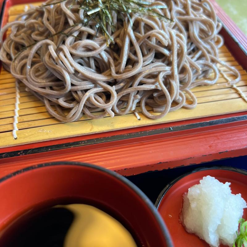 ザルそば(ながさわ 三木店)