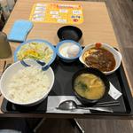 ブラウンソース ハンバーグ定食(松屋 八千代台西口店 )