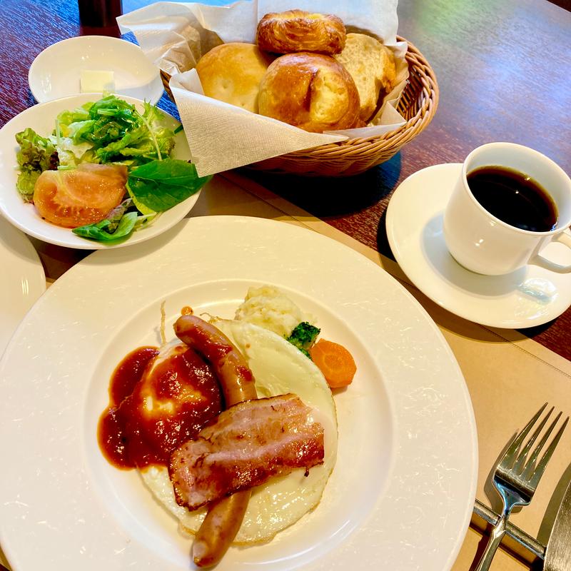 朝食セット（フライドエッグ、ホットコーヒー）(ブリアン 北山店 （Briant）)