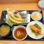 選べる小丼と天ぷら定食