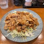 豚バラ生姜焼定食(檍食堂 蒲田東口店)