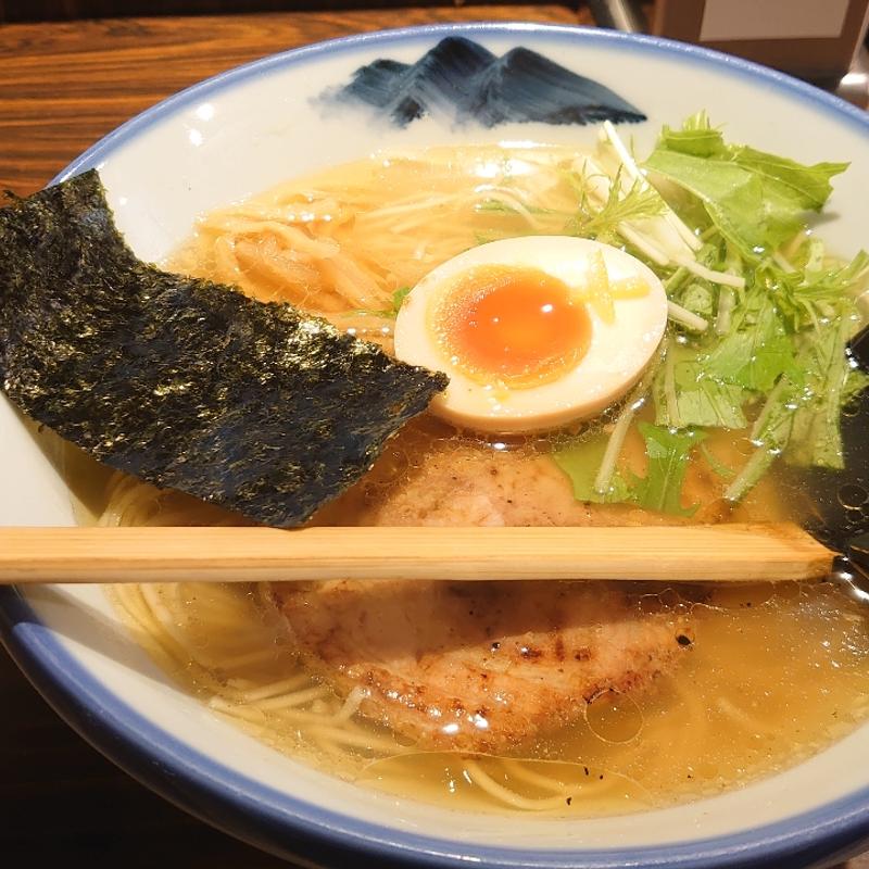 柚子塩ラーメン(AFURI 麻布十番)