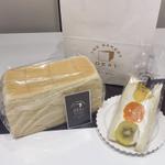 フルーツサンド&生食パン