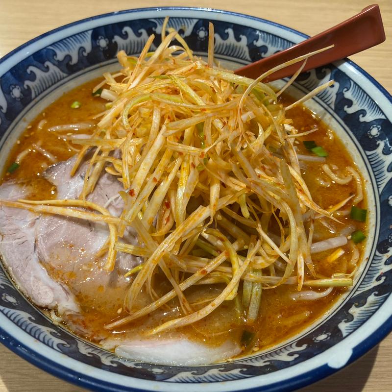 辛味噌　ネギ(めん丸 新庄銀座店)