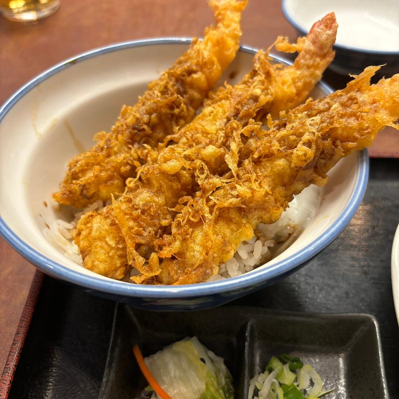海老天丼(砂場)