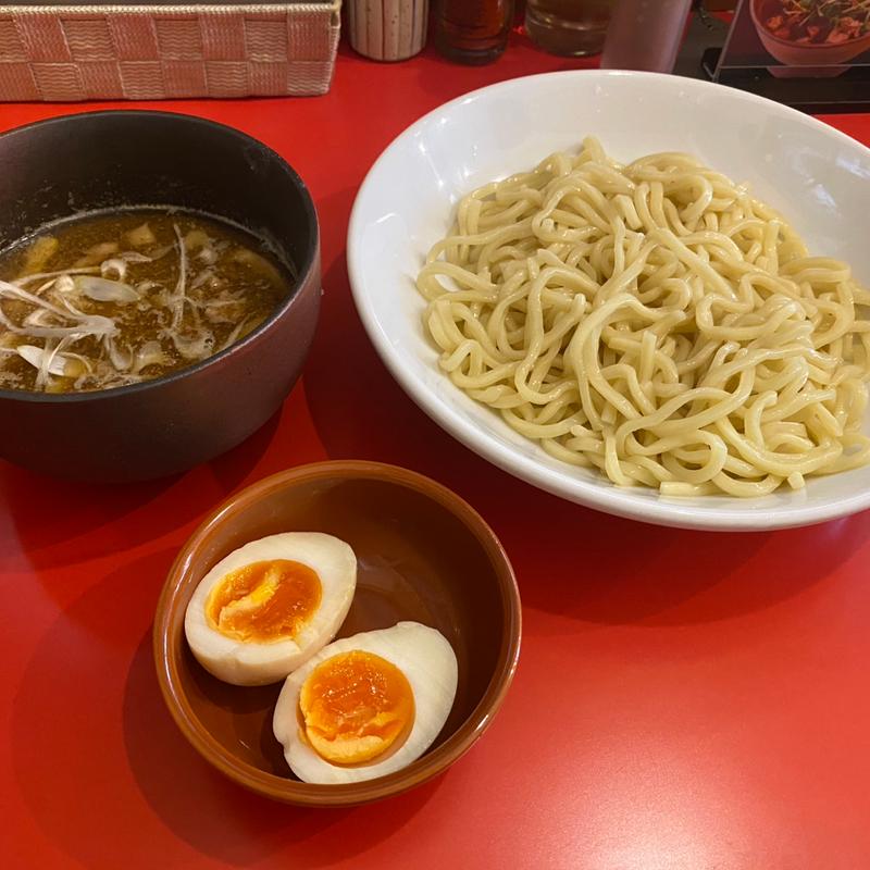 煮干しつけ麺+味玉(麺処素和 金山店)