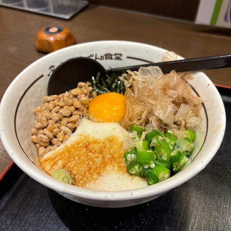 冷やしネバトロそば(山田うどん食堂 蓮田店)