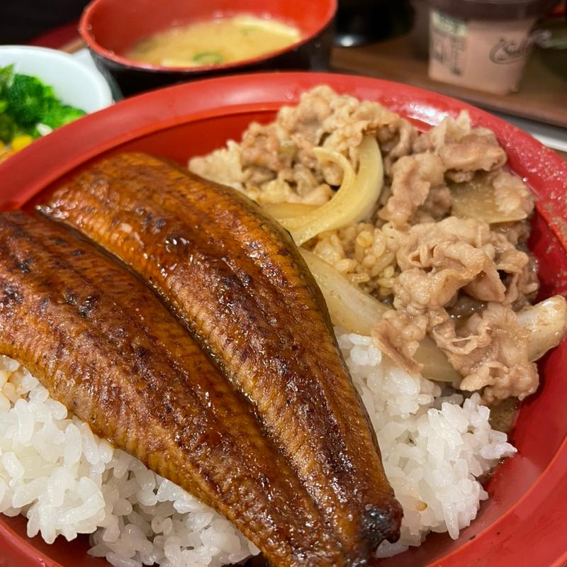 うな牛　大盛(すき家 赤羽南口店 )