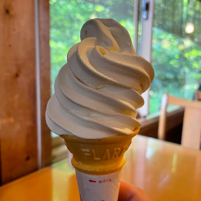 ソフトクリーム(お食事処 湯楽亭昭島店 （ゆらてい）)