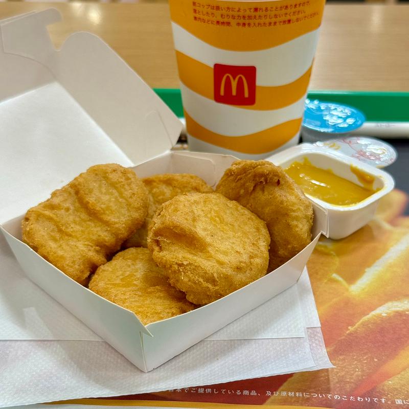 チキンマックナゲット(マクドナルド 光音寺バロー店)