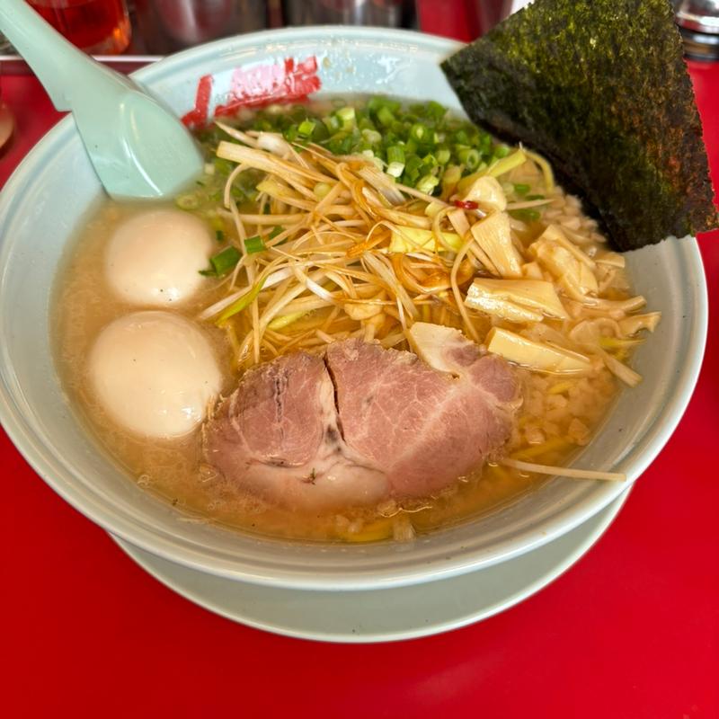 プレミアム塩とんこつ(ラーメン山岡家 神栖店 )