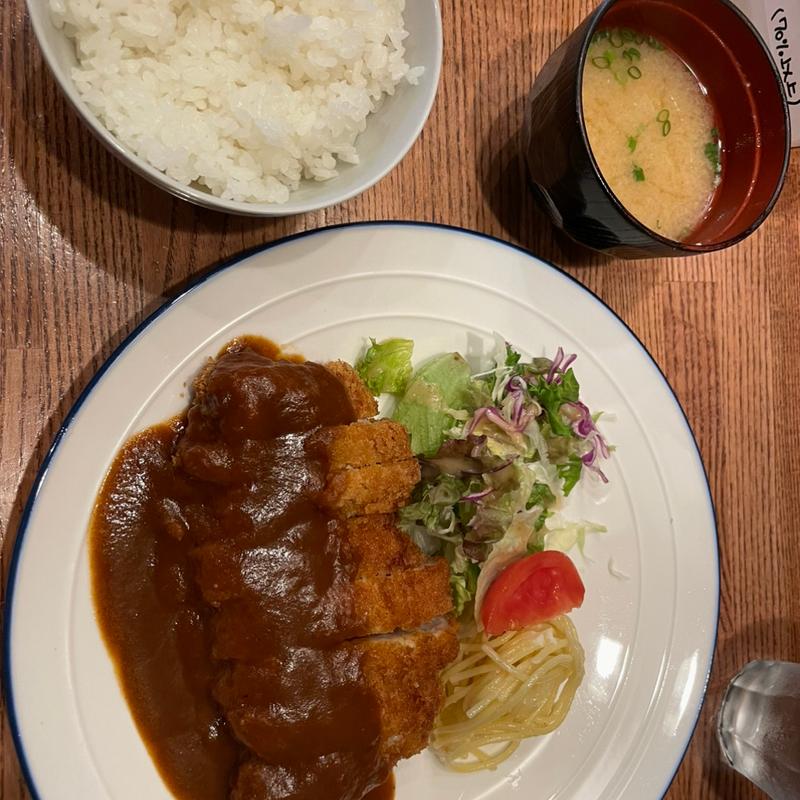 豚カツ定食(キッチンまえだ)