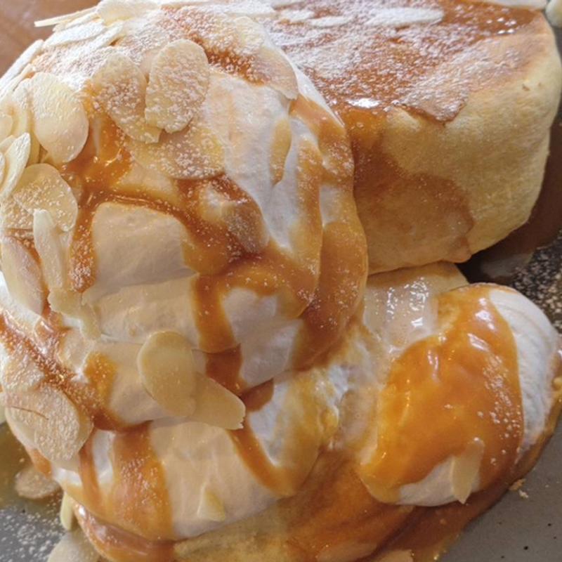 塩キャラメルパンケーキ(ESPRESSO D'WORKS)