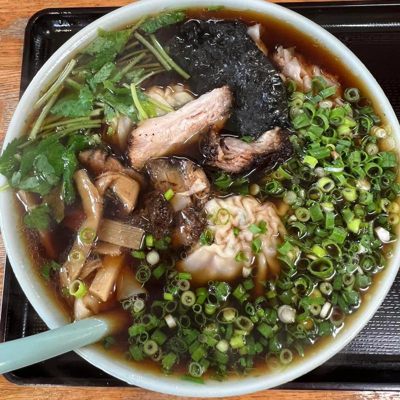 ワンタン麺(味の大西 高麗店)