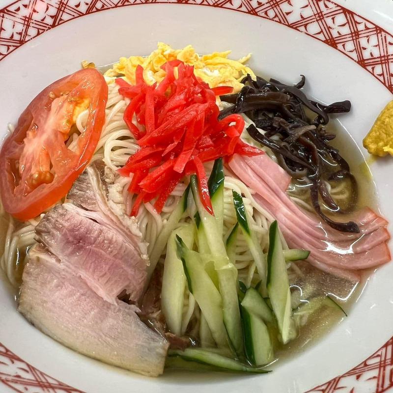 冷やし中華 大盛り(金龍らーめん )