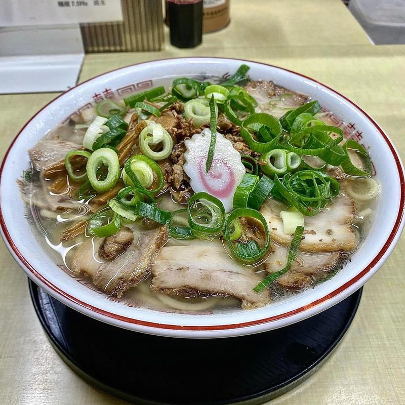 特製塩チャーシュー麺 大 太麺(麺屋7.5Hz 若江岩田店)