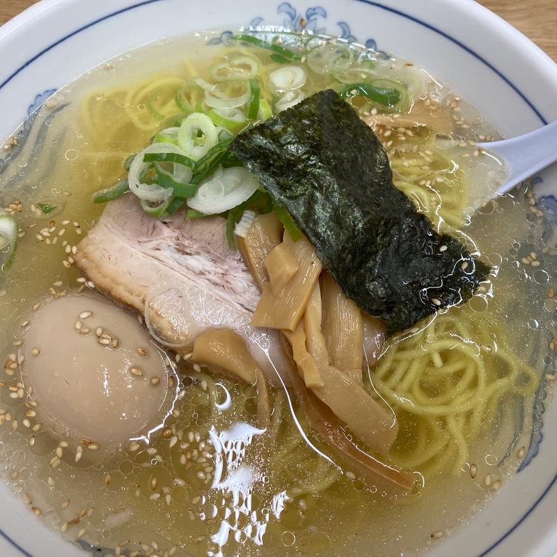 塩ラーメン+味玉(福しん 成増店)