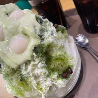 雪くま（抹茶みるく）(ごちそう屋 熊谷店)