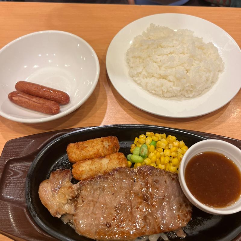 サーロインステーキ　ご飯セット(ガスト 川口新郷店 )