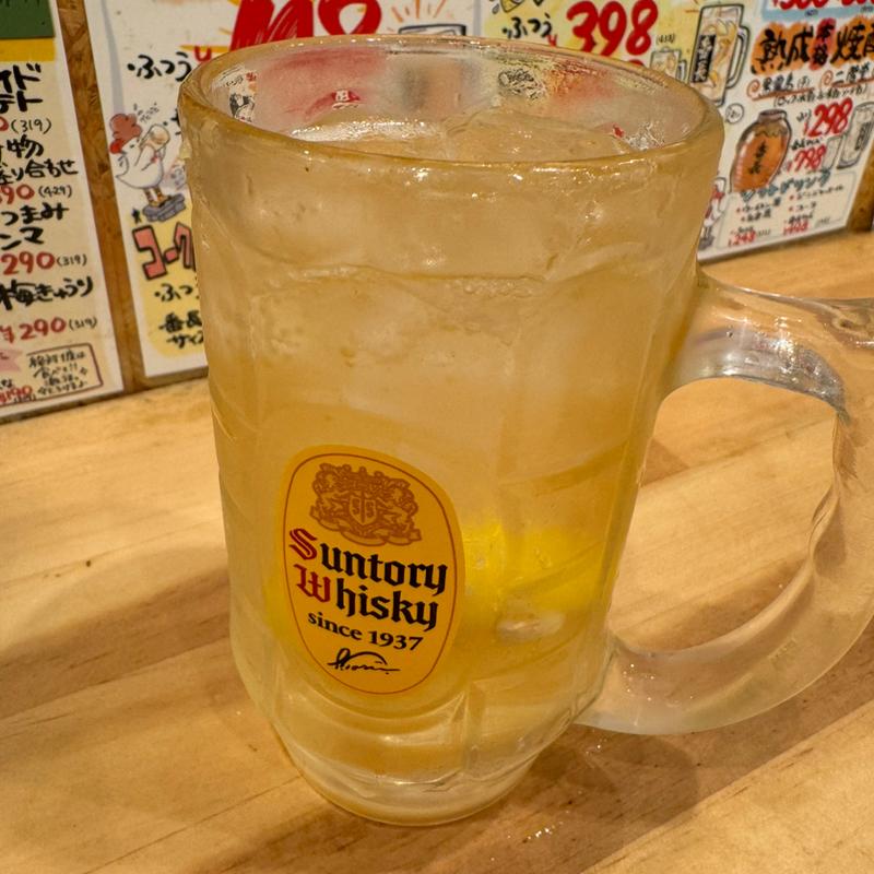 角ハイボール(ふつう)(せんべろ昼飲み居酒屋 からあげ番長 赤羽店)