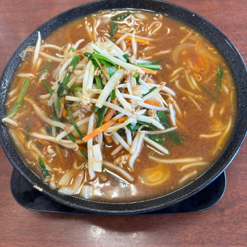 味噌ラーメン(大盛り)(餃子の王将 南寺方店)