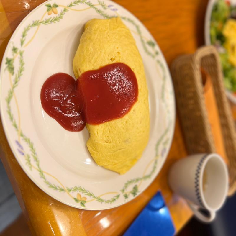洋食屋さんのオムライス(卵と私 札幌アピア店)