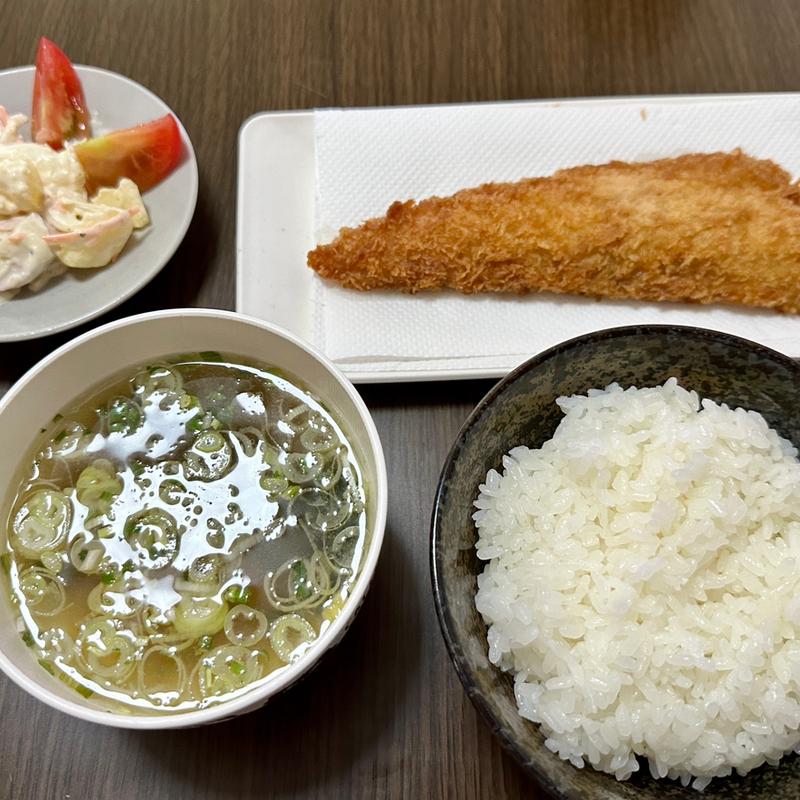 ホッケフライ定食(ベルクス 東墨田店)