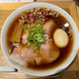 半熟味玉生姜中華そば(中華そば 那由多)