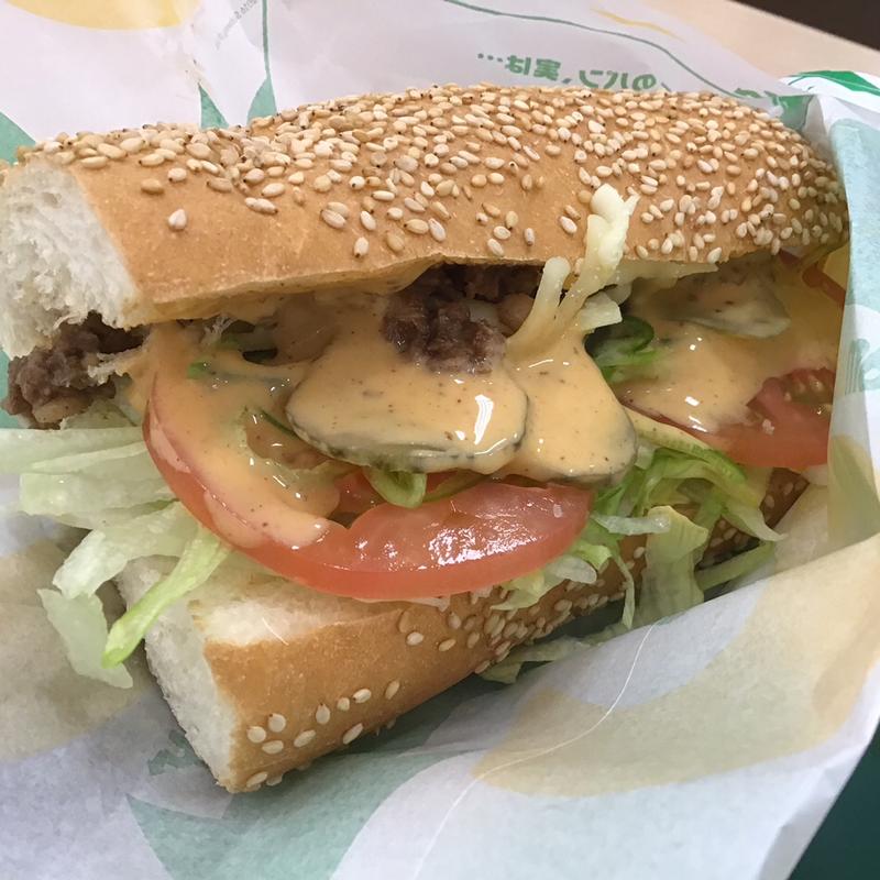 メキシカンミートタコス(サブウェイイオンモール富谷店)